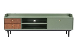Mueble Tv Tlaya Verde 160 Cm